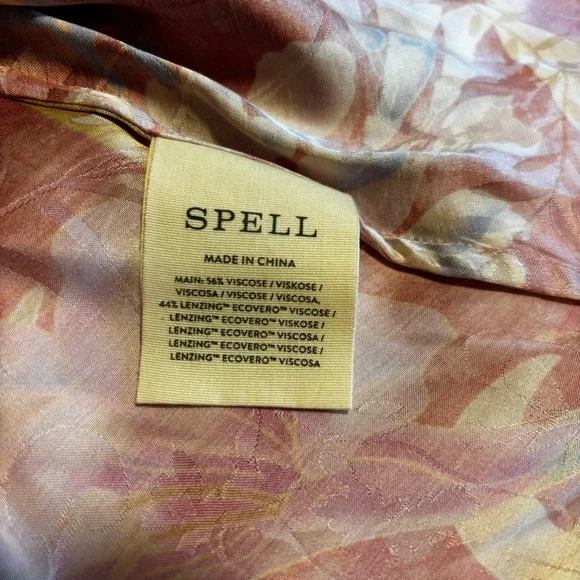 NWT Spell Painter's Garden Lace Maxi Dress
Crimson, small - Picture 15 of 16